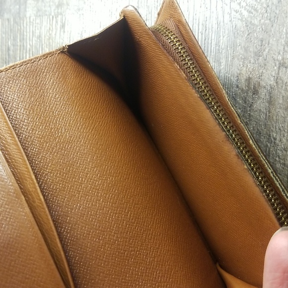 LV Bundle Louis Vuitton Monogram Porte Monnaie Billets Tresor Lock & Chain All 3 - Picture 4 of 17